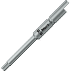 Wera 840/9 C 4mm Halfmoon Direct Drive Hex-Plus Bits