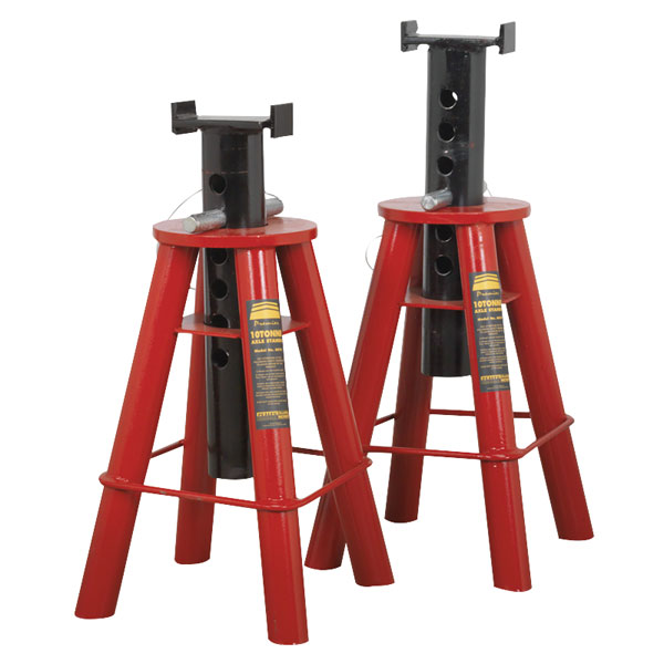 Sealey AS10 Axle Stands (Pair) 10tonne Capacity Per Stand