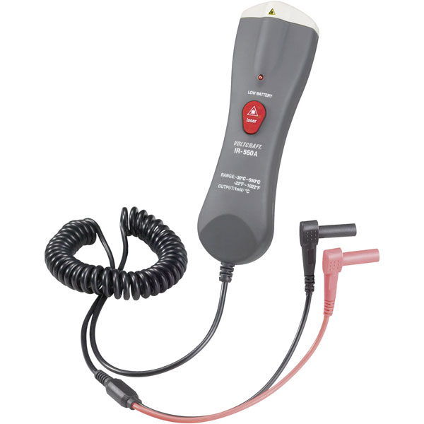 VOLTCRAFT IR-550A Infrared Thermometer &amp; Multimeter Optics 8:1