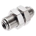 Norgren Pneufit 10029 Series Bulkhead Connector Push-In Hose to Hose