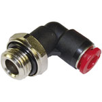 Norgren Pneufit C C02471038 90° Swivel Elbow Adaptor 10mm Hose O/D G3/8 Thread
