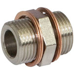 Norgren 160206848 Metric/ISO G Nipple Adaptor G3/4 to G1/2 Threads 20mm Bore