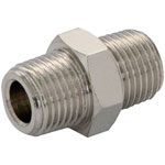 Norgren 150203818 ISO R Nipple Adaptor R3/8 to R1/8 Bevelled Threads 11mm Bore