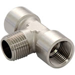 Norgren 15069 Series T Connectors ISO G to ISO R Nickel Plated Brass