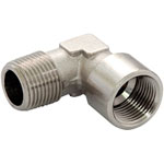 Norgren 15043 Series Elbow Connectors ISO G to ISO R Nickel Plated Brass