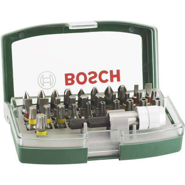 Bosch 2607017063 32-Piece Screwdriver Bit Set