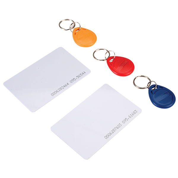 Image of Seeed 110990035 RFID Fob Style Tag x 3 &amp; Card x 2 Combo Pack (125kHz)