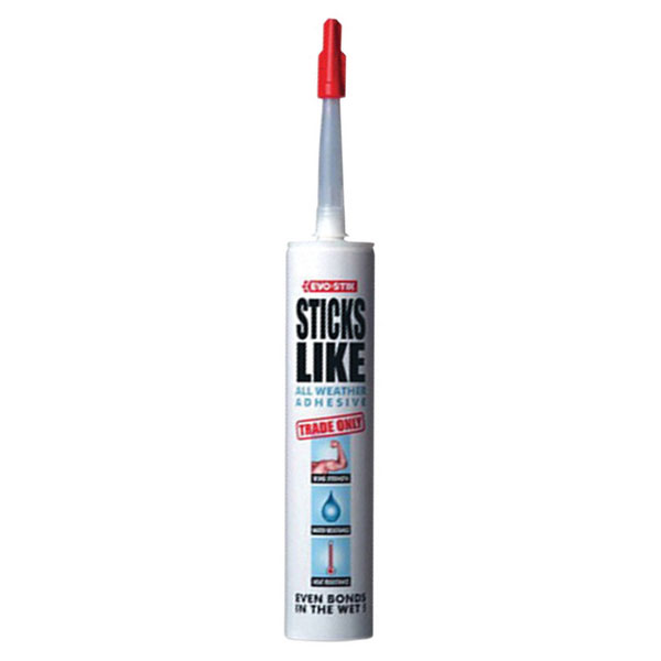  30813033 Sticks Like All Weather Adhesive 290ml - White