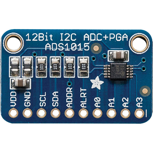  1083 ADC Analogue to Digital Converter 12-bit I2C (ADS1015)