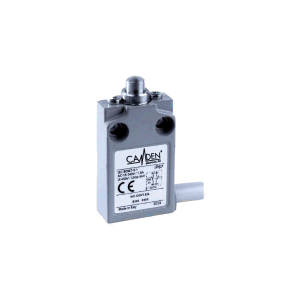 Camden Boss CE70.0.FM Limit Switch Wired 30mm IP67 Metal Case Adj Roller Lever