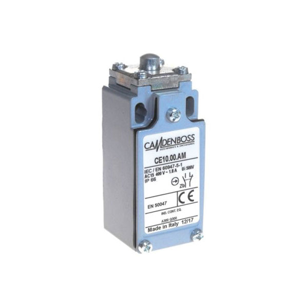 Camden Boss CE10.00.AP Limit Switch 30mm IP65 Plastic Case Plain Plunger