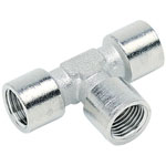 ICH ISO G T Connectors Internal Threads 60 bar Nickel Plated Brass