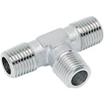 ICH ISO R T Connectors 60 bar Nickel Plated Brass