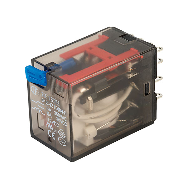  HF18FH0244Z13D 4 Pole 5A 24VDC 14 Pin Plug In Power Relay
