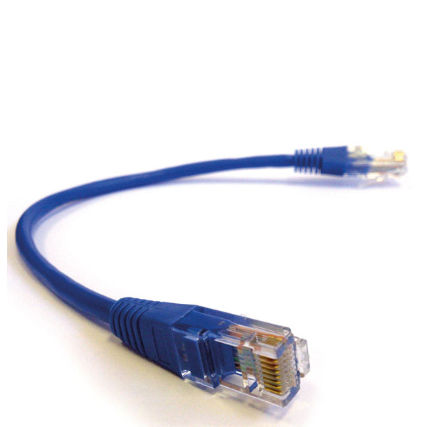  PAT02 Patch Cable, Cat 5/6 unshielded RJ45, approx 0.25m