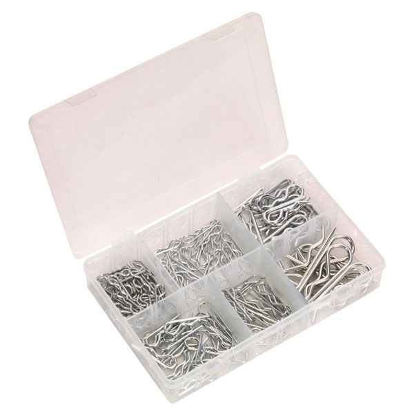  AB002RC R-Clip Assortment 150pc