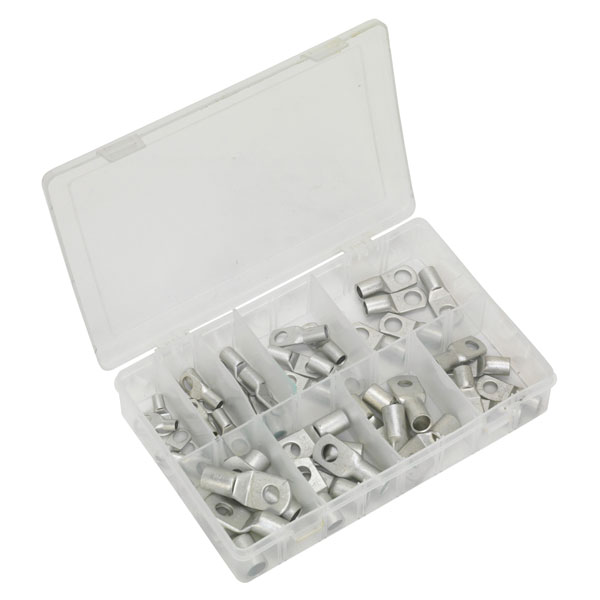  AB016CT Copper Lug Terminal Assortment 52pc