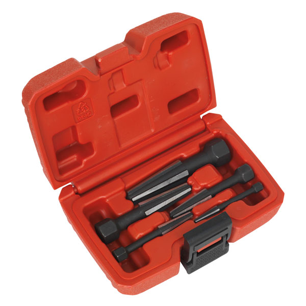  AK752 Screw Extractor Set 5pc Double Edge