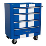 Sealey Rollcabs 4 Drawer Retro Style
