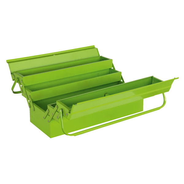 Sealey AP521HV Cantilever Toolbox 4 Tray 530mm Hi-Vis Green