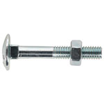 Sealey Coach Bolt & Nuts Zinc DIN 603