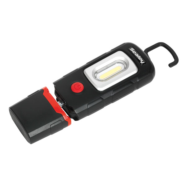 Sealey LED3601R Rechargeable 360° Inspection Light 3W COB & 1W SMD...