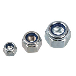 Sealey Nylon Lock Nuts Zinc DIN 982