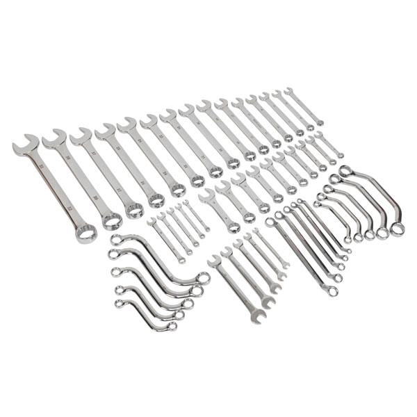 Siegen S01084 Multipurpose Spanner Set 50pc Metric