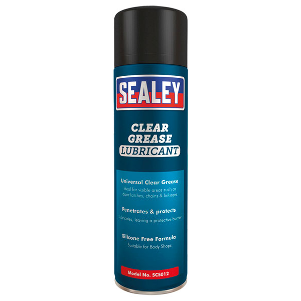  SCS012 Clear Grease Lubricant 500ml Pack of 6