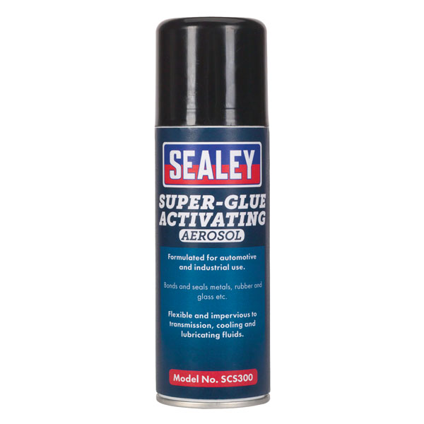  SCS300 Super Glue Activating Aerosol 200ml Pack of 6