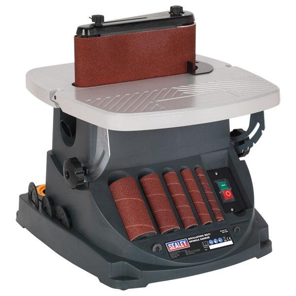 Click to view product details and reviews for Sealey Sm1300 Oscillating Belt Spindle Sander 230v.