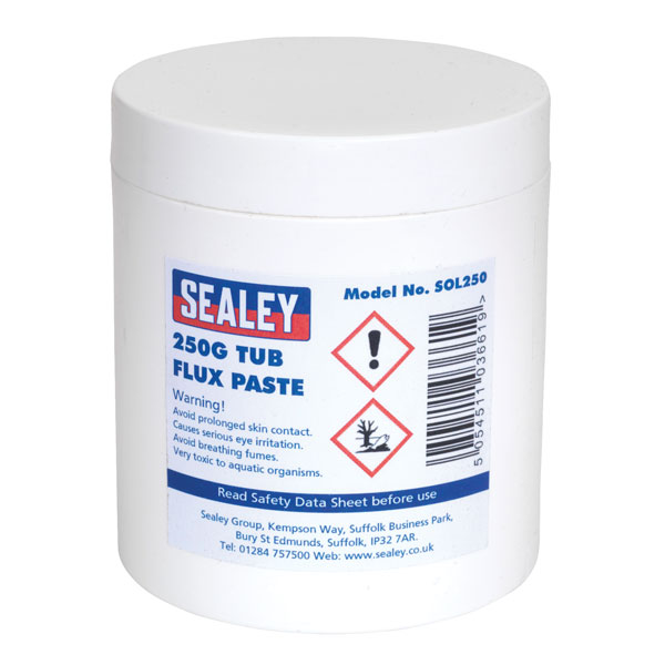 Sealey SOL250 Flux Paste 250g Tub
