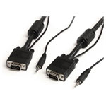 StarTech.com Coax High Res Monitor VGA Cables With Audio HD15 M/M