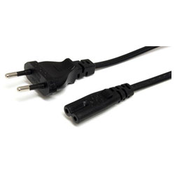 StarTech.com UK/European Laptop Power Cables | Rapid Online