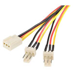 StarTech.com TX3 Fan Power Splitter Cables