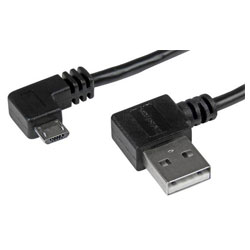 StarTech.com USB 2.0 A Right Angle To Micro B Right Angle Cables M/M