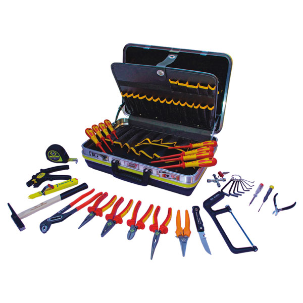  T1641 Electrician's Service Case 26 Piece