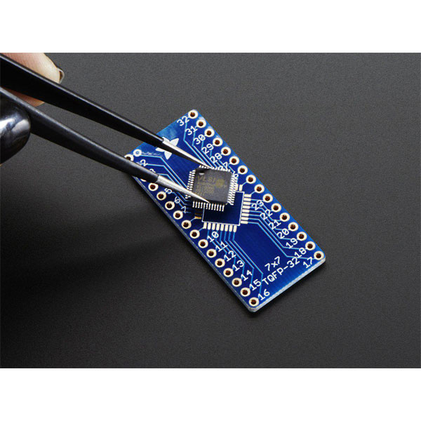 Image of Adafruit 1163 SMT Breakout PCB for QFN or TQFP 32 Pin Pack of 3