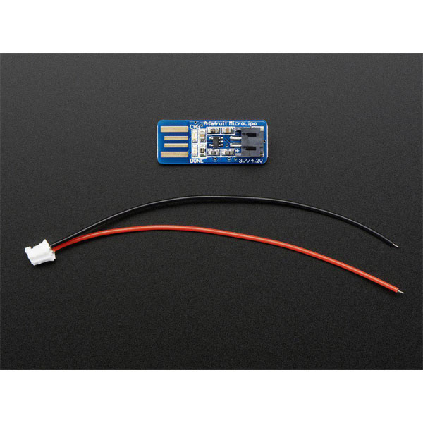  1304 Micro Li-Po - USB Li-Ion / Li-Poly Charger