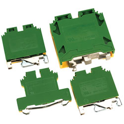 Europa Components CGT Series DIN Rail Mounting Earth Terminals