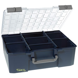 Raaco 136341 Carrylite 150-9 Organiser Service Case with 9 Dividers