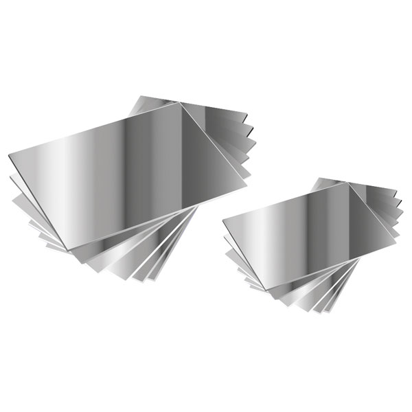Image of Rapid Acrylic Plastic Mirrors A4 Pack of 10