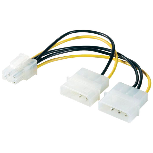  1391051 PCI Express Y Power Adapter For Video Cards