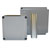 Hylec DN Series Grey ABS DIN Rail Enclosures with Grey or Clear Lids