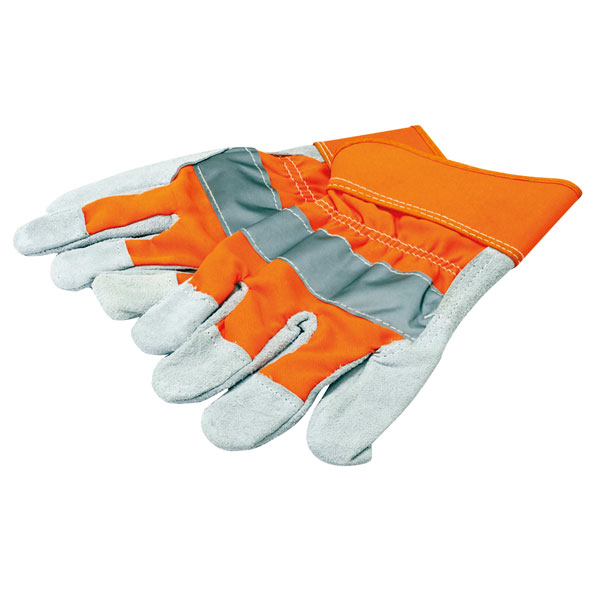 Rolson 60645 Reflective Heavy Duty Rigger Gloves