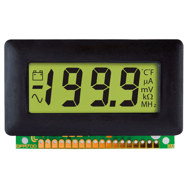  DPM 700S 3.5 Digit LCD Voltmeter