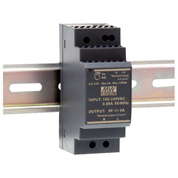 Mean Well HDR Series Ultra Slim DIN Rail PSUs