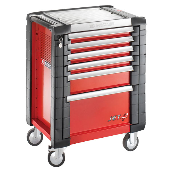 Facom JET.6NM3A Jet+ 6 Drawer Roller Cabinet - 3 Modules Per Drawe...