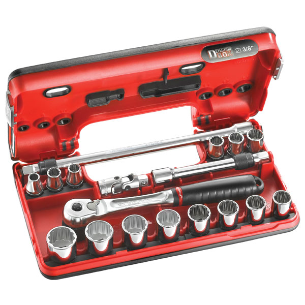 Facom JL.DBOX501 12 Point Metric Socket Set 3/8in Drive Detection ...