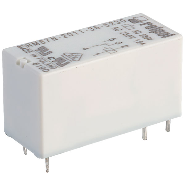  RM87N-2011-35-1024 SPDT Miniature Relay 24V 12A PCB
